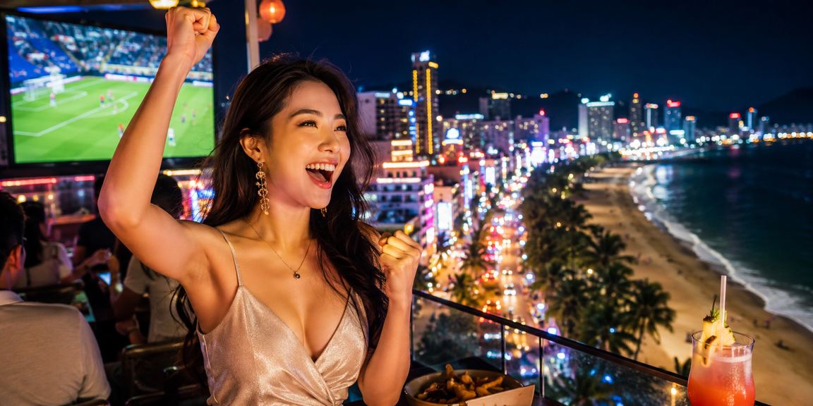 Quang cảnh chợ đêm Nha Trang sôi động – người dùng trải nghiệm game mới trên di động